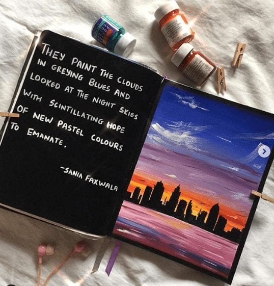 15 Creative Art Journal Page Ideas For Inspiration